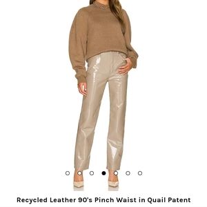 Agolde recycled leather pants